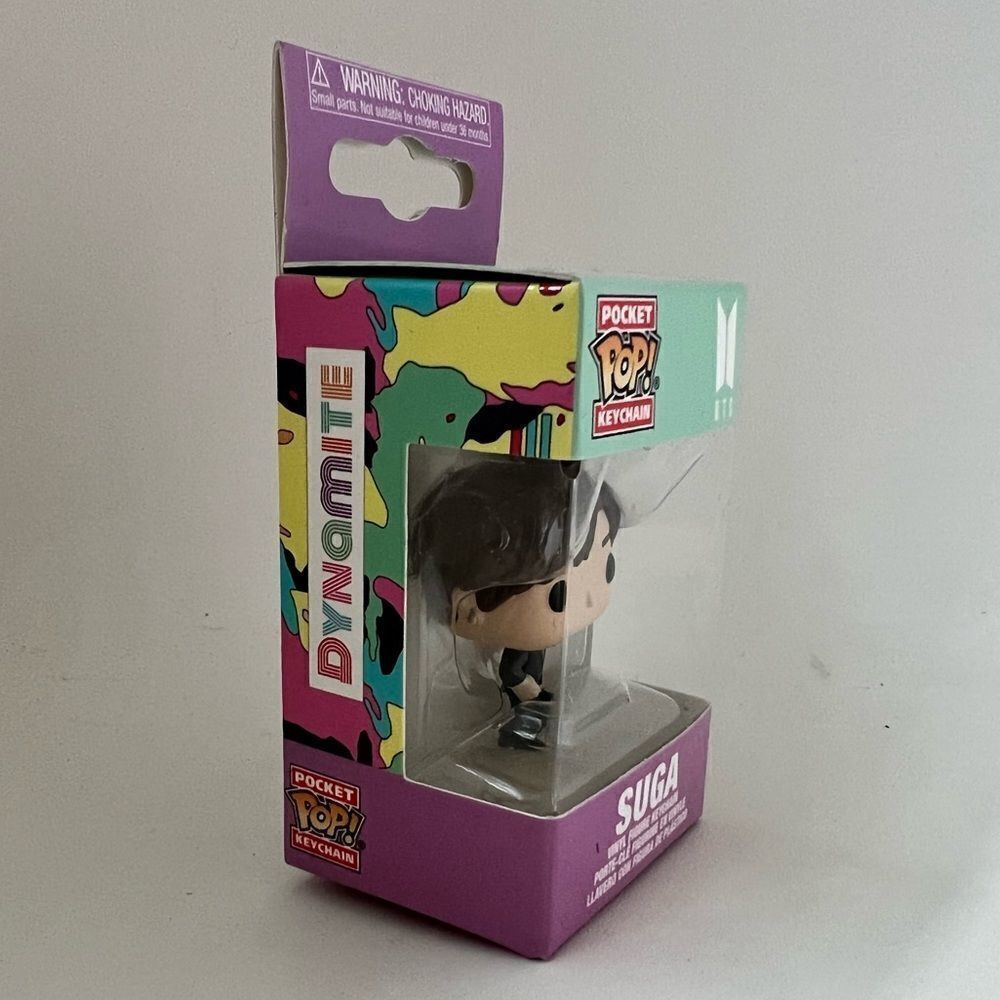 Funko Pop Dynamite BTS Suga Keychain - Picture 2 of 3